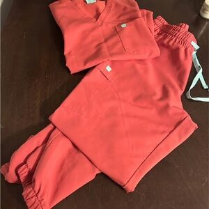 Women's Coral Pants & Jumpsuit Set
